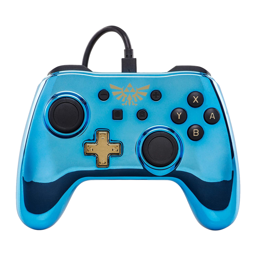 Wired Controller Chrome Series Zelda Controllers